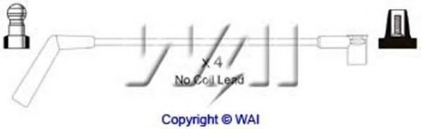WAIglobal SL713 Ignition Cable Kit